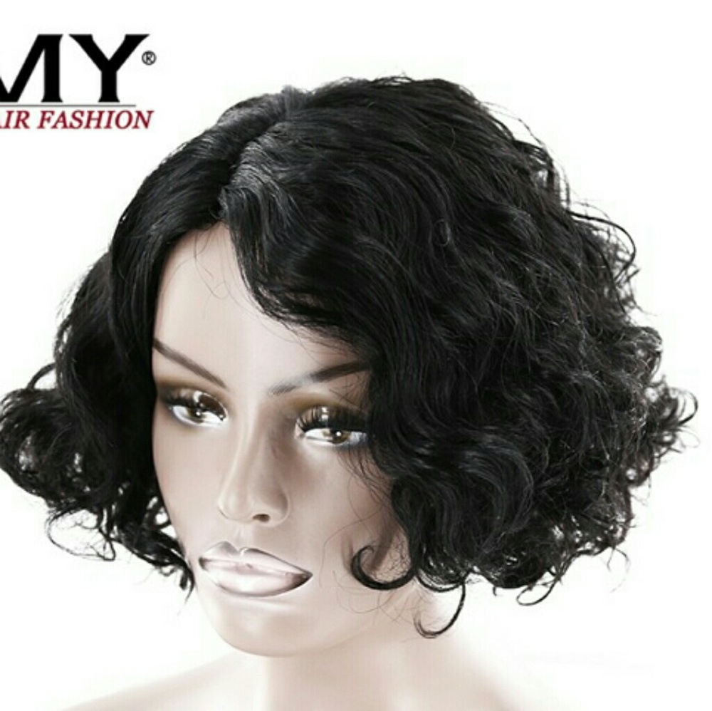 Human hair bob